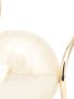 Cult Gaia Pearl clutch met handgreep Wit - Thumbnail 4