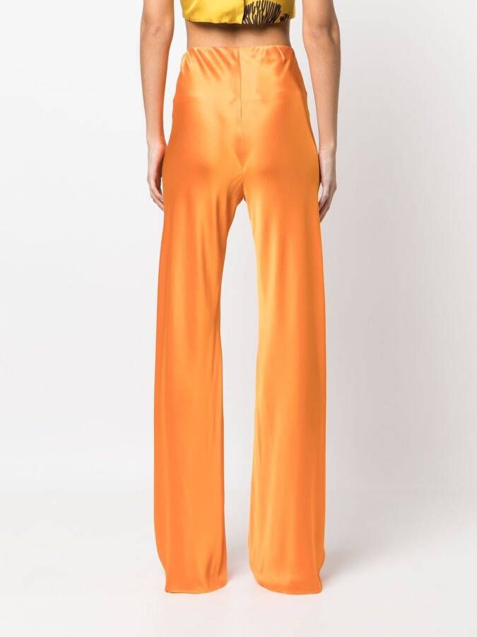 Cult Gaia High waist broek Oranje