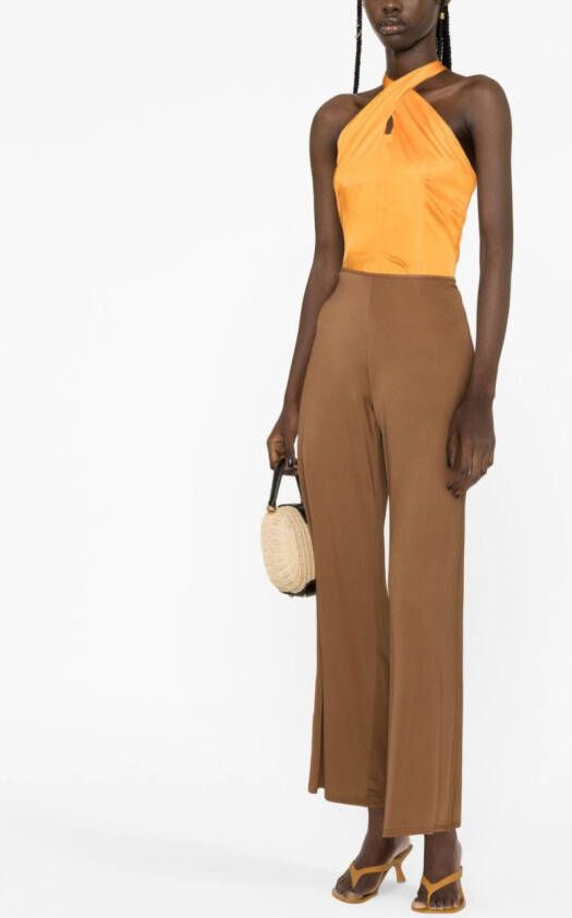 Cult Gaia High waist broek Bruin
