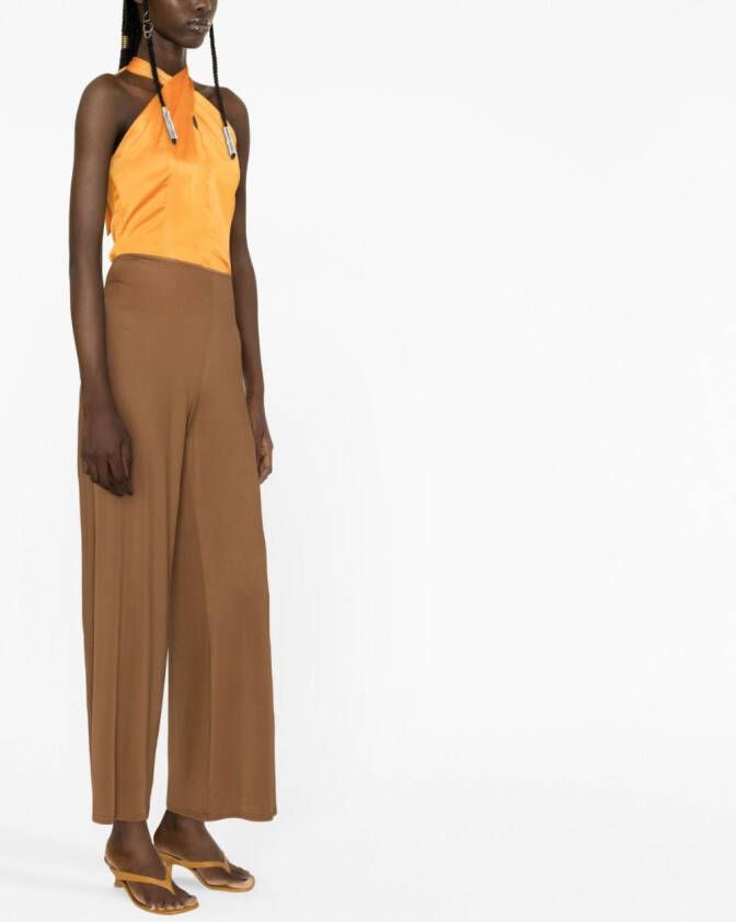 Cult Gaia High waist broek Bruin