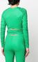 Cult Gaia Top verfraaid met paisley Groen - Thumbnail 4