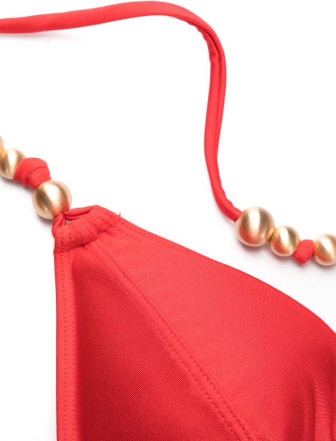 Cult Gaia Triangel bikinitop Rood