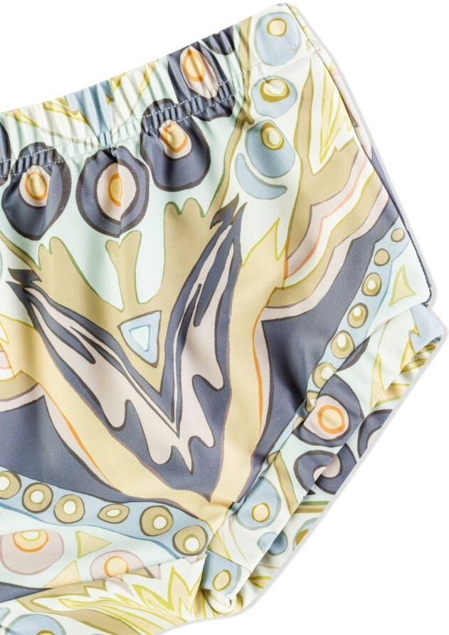 Cult Gaia Zwembroek met grafische print Wit