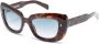 Cutler & Gross 9797 zonnebril met cat-eye montuur Bruin - Thumbnail 2
