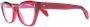 Cutler & Gross Bril met cat-eye montuur Rood - Thumbnail 3