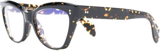 Cutler & Gross Bril met cat-eye montuur Zwart