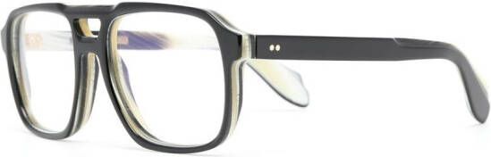 Cutler & Gross Bril met piloten montuur Zwart