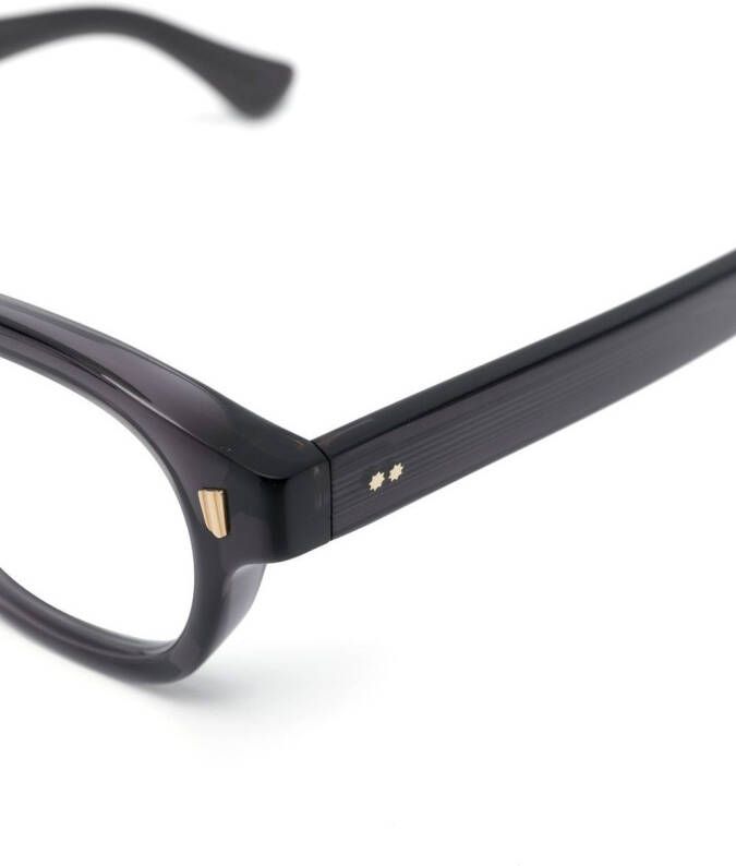 Cutler & Gross Bril met rond montuur Grijs