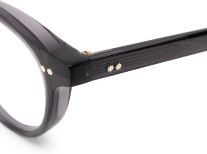 Cutler & Gross Bril met rond montuur Grijs