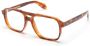 Cutler & Gross Bril met schildpadschild design Bruin - Thumbnail 2