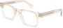 Cutler & Gross Bril met wayfarer montuur Beige - Thumbnail 2