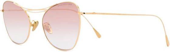 Cutler & Gross Cat-eye Sunglasses Goud