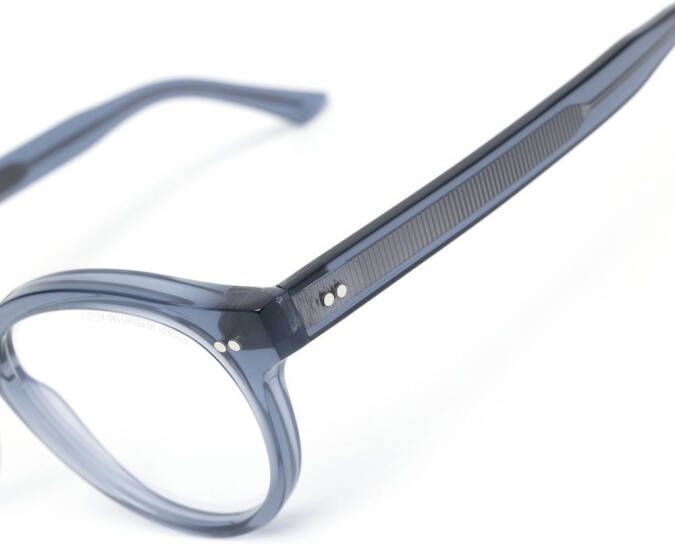 Cutler & Gross Bril met rond montuur Paars