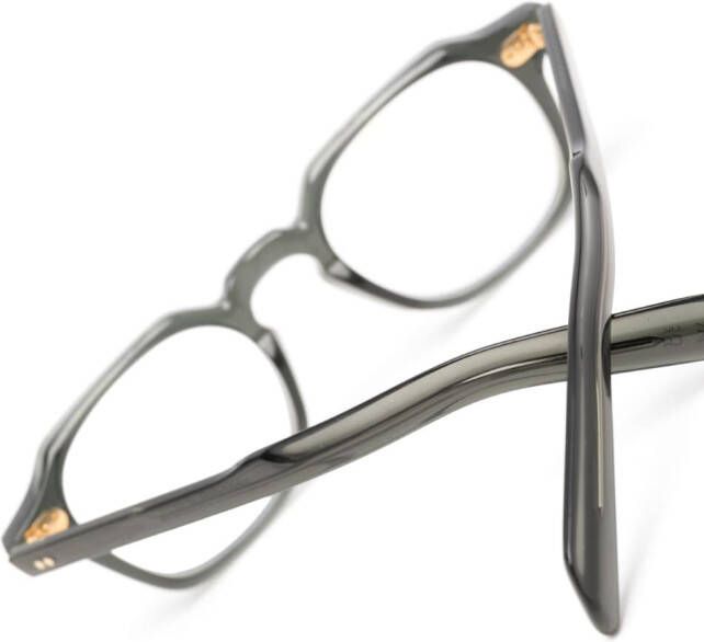Cutler & Gross Bril met vierkant montuur Grijs