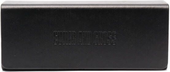 Cutler & Gross Bril met vierkant montuur Grijs