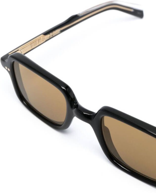 Cutler & Gross Zonnebril met vierkant montuur Zwart