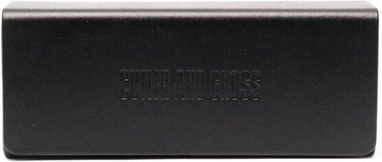 Cutler & Gross Zonnebril met piloten montuur Zwart