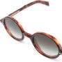 Cutler & Gross Zonnebril met rond montuur Bruin - Thumbnail 3