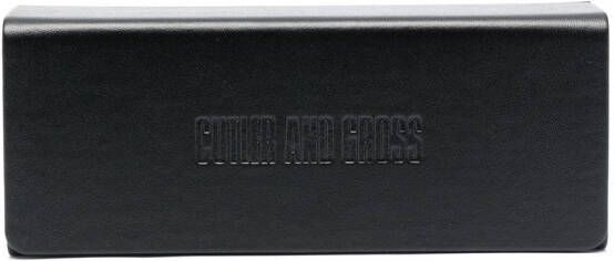 Cutler & Gross Zonnebril met rond montuur Bruin
