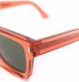Cutler & Gross Zonnebril met vierkant montuur Oranje - Thumbnail 2