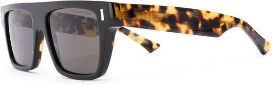 Cutler & Gross Zonnebril met vierkant montuur Zwart