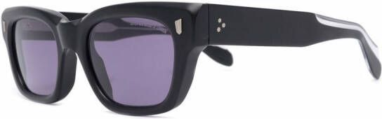 Cutler & Gross Zonnebril met vierkant montuur Zwart
