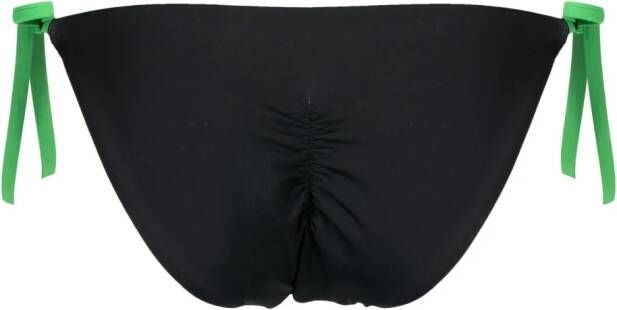 Cynthia Rowley Bikinislip met gestrikte zijkant Zwart