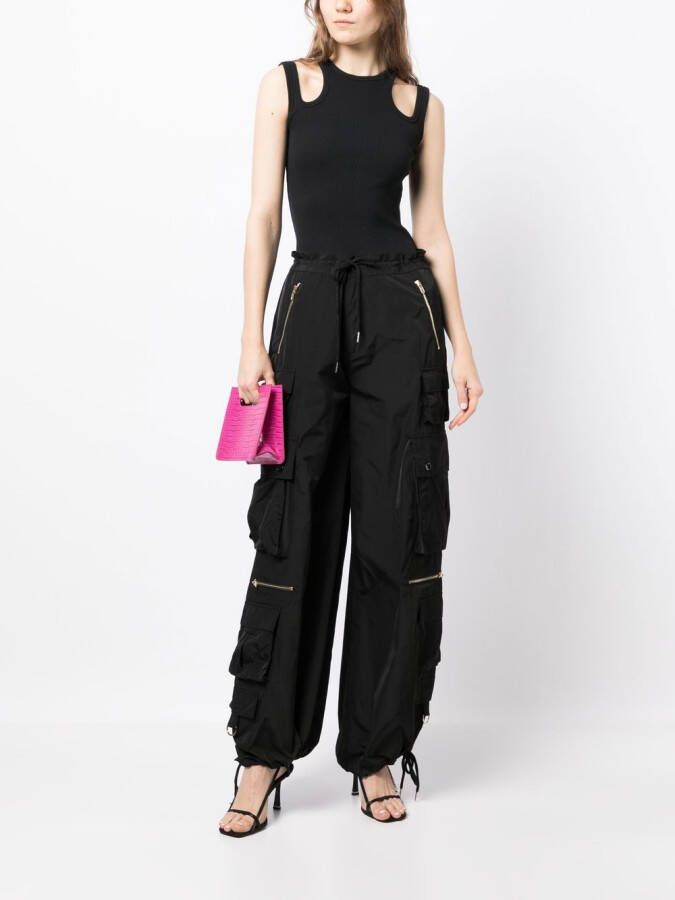 Cynthia Rowley Cargo broek Zwart