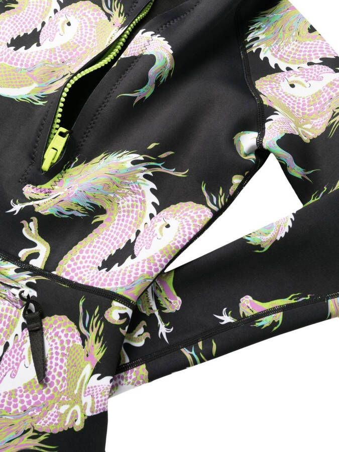 Cynthia Rowley Badpak met print Zwart