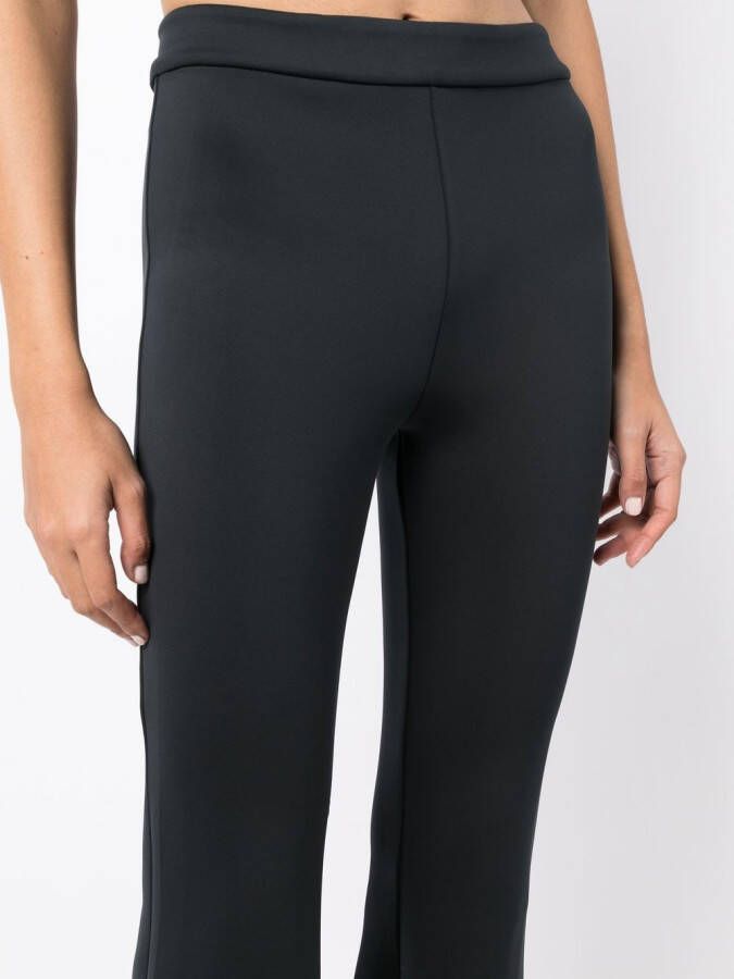 Cynthia Rowley Flared broek Zwart