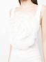 Cynthia Rowley Mini-jurk met bloemdetail Wit - Thumbnail 5