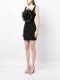 Cynthia Rowley Mini-jurk met bloemdetail Zwart - Thumbnail 3