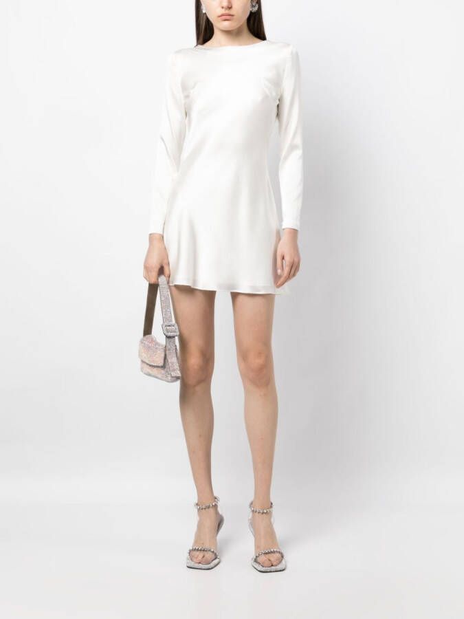 Cynthia Rowley Mini-jurk met lange mouwen Wit