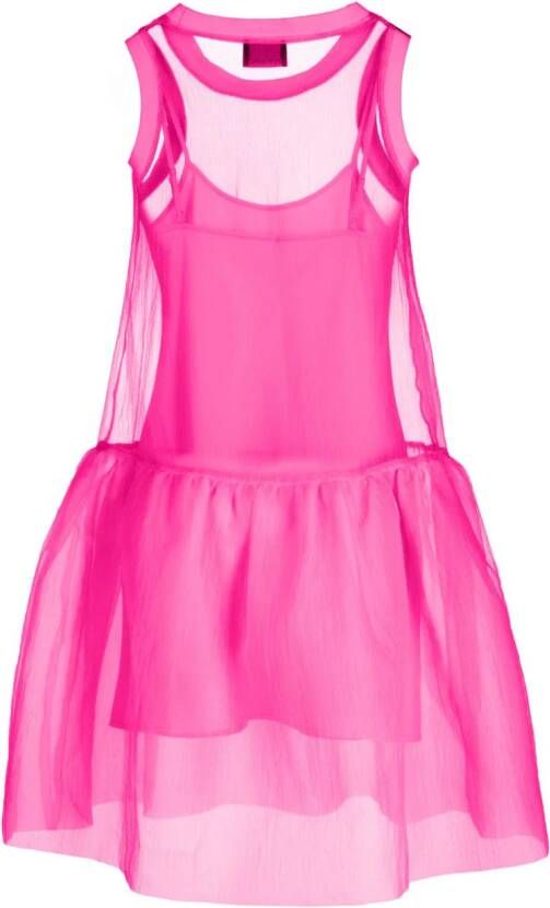 Cynthia Rowley Mouwloze jurk Roze
