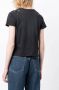 Cynthia Rowley T-shirt met perforatie detail Zwart - Thumbnail 4