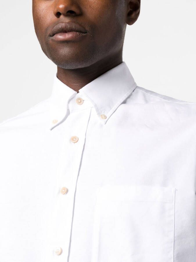 D4.0 Button-down overhemd Wit