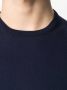 D4.0 Fijngebreid T-shirt Blauw - Thumbnail 5
