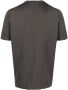 D4.0 Fijngeribbeld T-shirt Bruin - Thumbnail 2