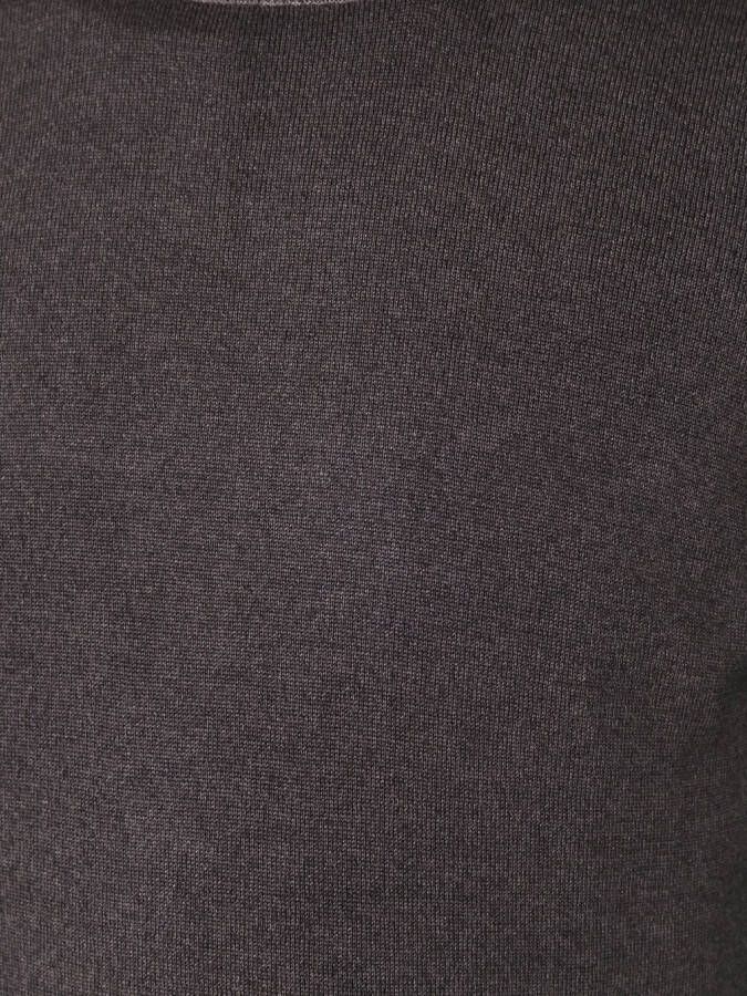 D4.0 Trui van scheerwol Bruin