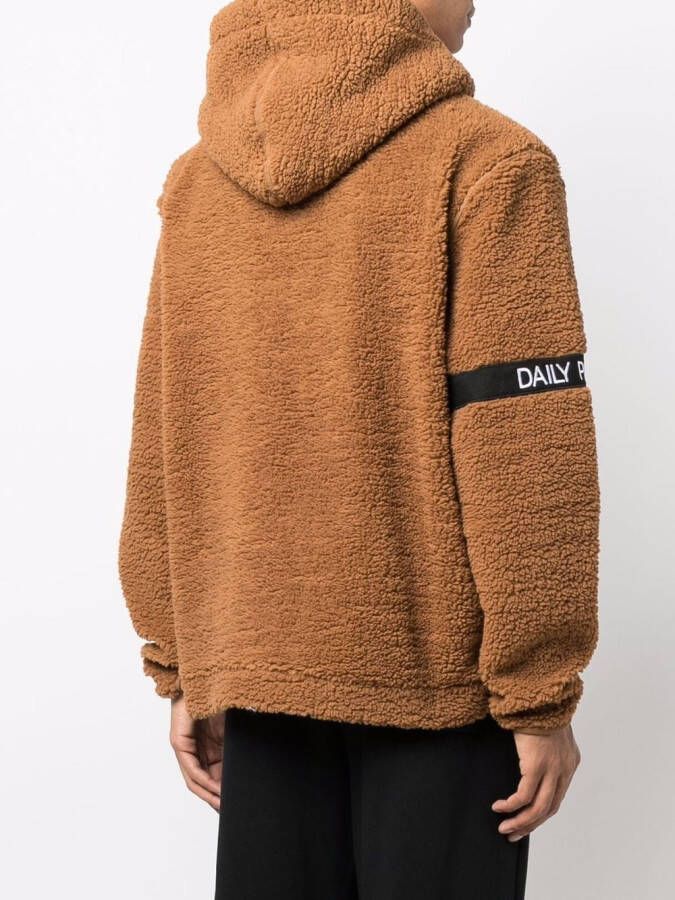 Daily Paper Fleece hoodie Bruin