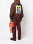 Daily Paper Hoodie met grafische print Bruin - Thumbnail 4