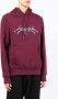 Daily Paper Hoodie met logoprint Rood - Thumbnail 3