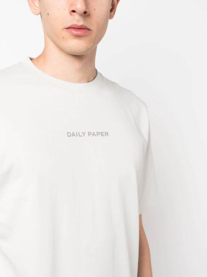 Daily Paper T-shirt met logoprint Grijs