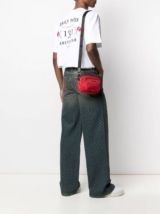 Daily Paper T-shirt met logoprint Wit
