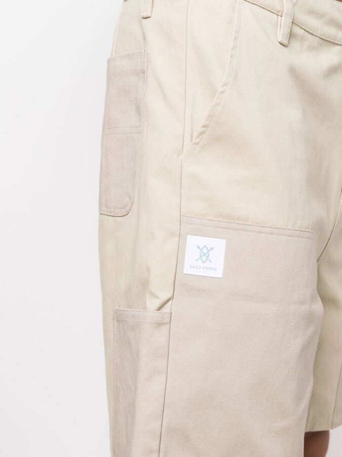 Daily Paper Twill shorts Beige