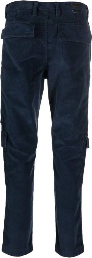 Daniele Alessandrini Ribfluwelen broek Blauw