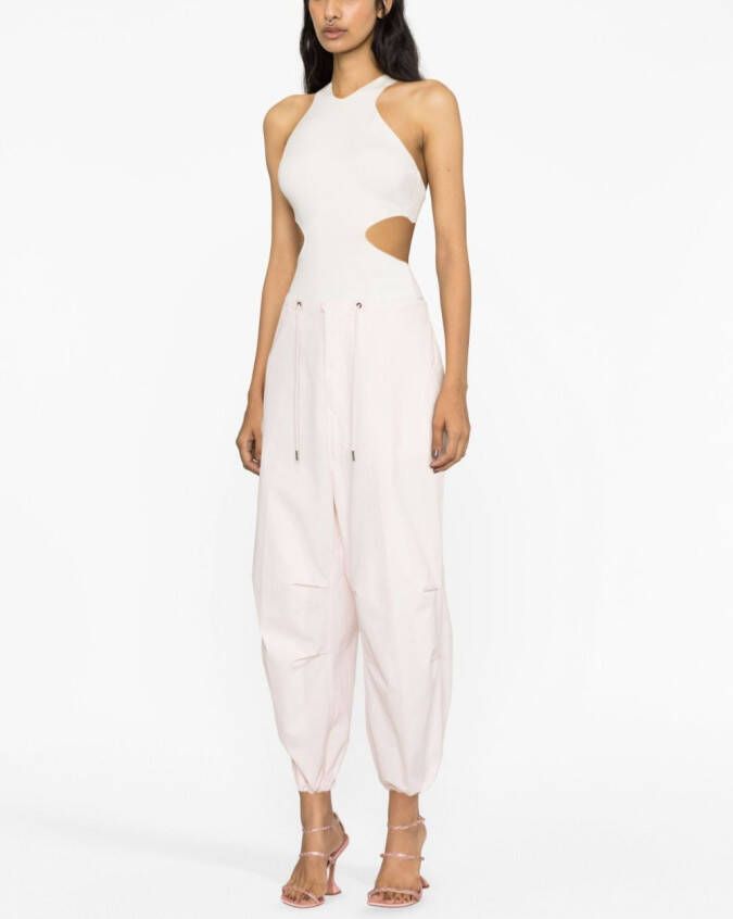 DARKPARK Broek met verlaagd kruis Roze
