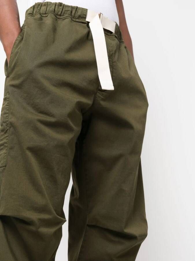 DARKPARK Broek met verstelbare taille Groen
