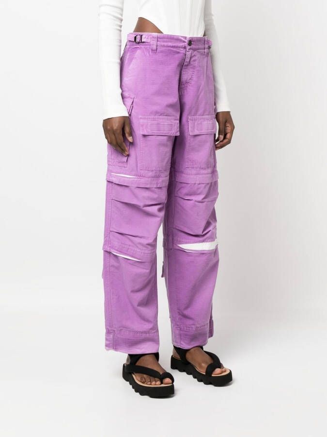 DARKPARK Cargo broek Paars
