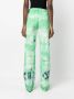 DARKPARK Jeans met tie-dye print Groen - Thumbnail 4